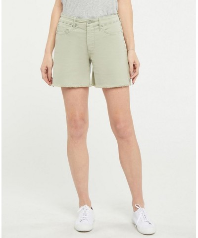 Women's A-Line Denim Shorts Bamboo $32.39 Shorts