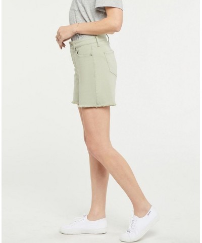 Women's A-Line Denim Shorts Bamboo $32.39 Shorts