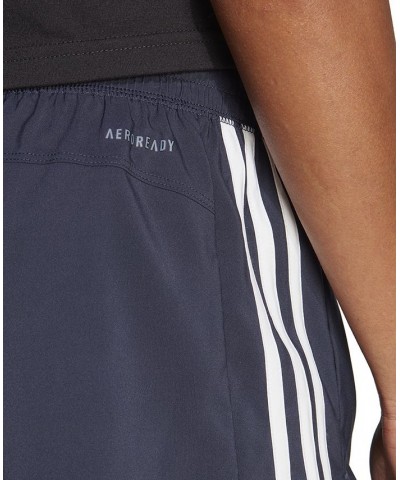 Women's Pacer 3-Stripes Woven Training Shorts Ink, White $16.96 Shorts