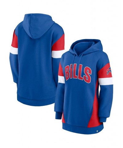 Women's Branded Royal Red Buffalo Bills Lock It Down Pullover Hoodie Royal, Red $28.60 Sweatshirts