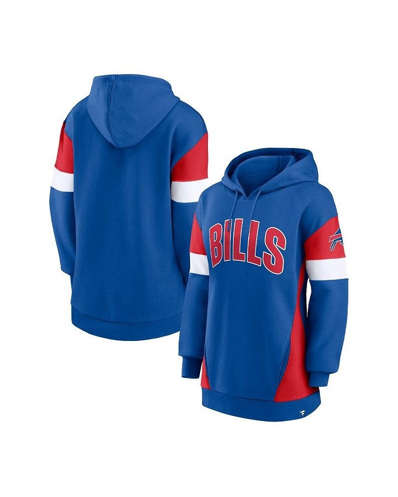 Women's Branded Royal Red Buffalo Bills Lock It Down Pullover Hoodie Royal, Red $28.60 Sweatshirts