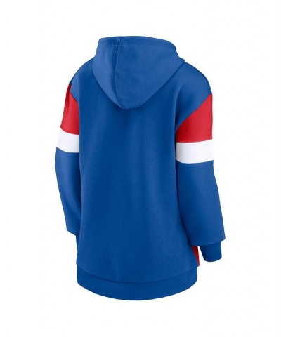 Women's Branded Royal Red Buffalo Bills Lock It Down Pullover Hoodie Royal, Red $28.60 Sweatshirts