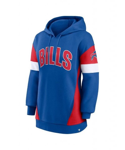 Women's Branded Royal Red Buffalo Bills Lock It Down Pullover Hoodie Royal, Red $28.60 Sweatshirts