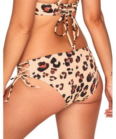 Nadzia Women's Swimwear Panty Bottom Animal brown $13.72 Swimsuits