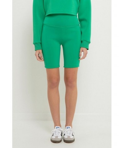 Women's Biker Shorts Green $25.50 Shorts