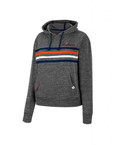 Women's Charcoal Auburn Tigers Backstage Speckled Pullover Hoodie Charcoal $34.97 Sweatshirts