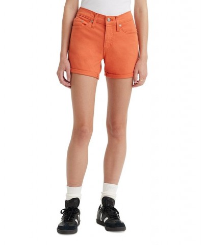 Women's Mid-Length Shorts Burnt Sienna $28.99 Shorts