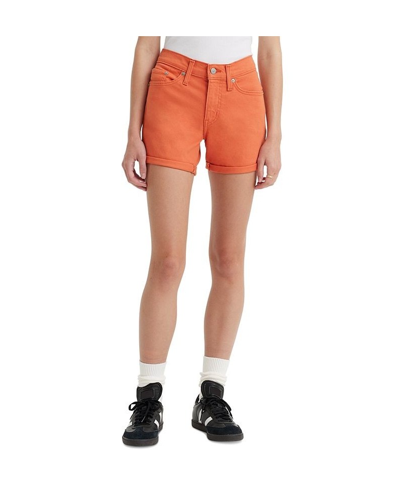 Women's Mid-Length Shorts Burnt Sienna $28.99 Shorts