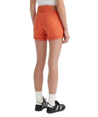 Women's Mid-Length Shorts Burnt Sienna $28.99 Shorts