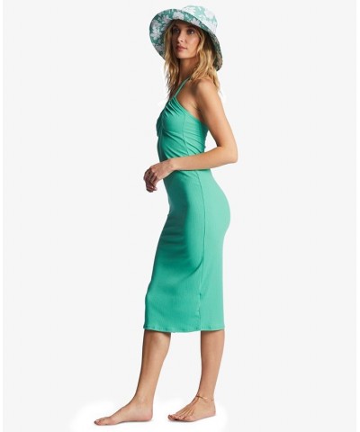 Juniors' Sort Of Sweet Ribbed Bodycon Dress Sweet Grass $29.38 Dresses