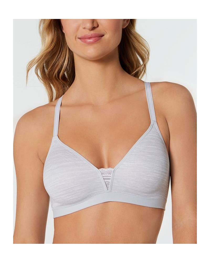 Ultimate T-Shirt 2-ply Wireless Bra with Cool Comfort DHHU26 Online only Gray $15.92 Bras