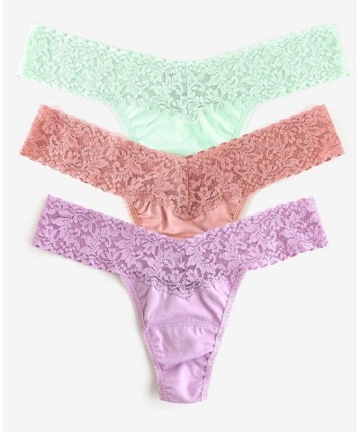 Women's Holiday Low Rise Thong Pack of 3 Multipack $19.84 Panty