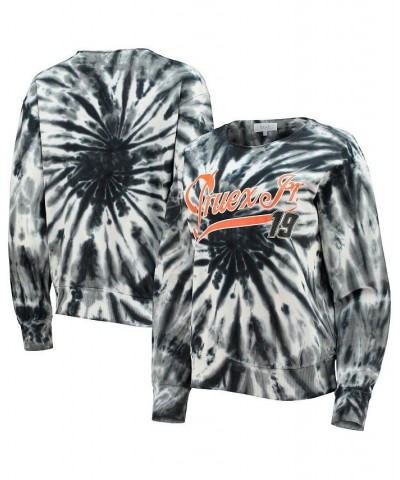 Women's Black Martin Truex Jr MVP Tie-Dye Pullover Sweatshirt Black $32.90 Sweatshirts