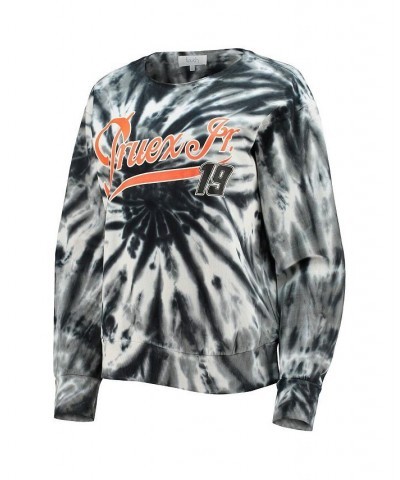 Women's Black Martin Truex Jr MVP Tie-Dye Pullover Sweatshirt Black $32.90 Sweatshirts