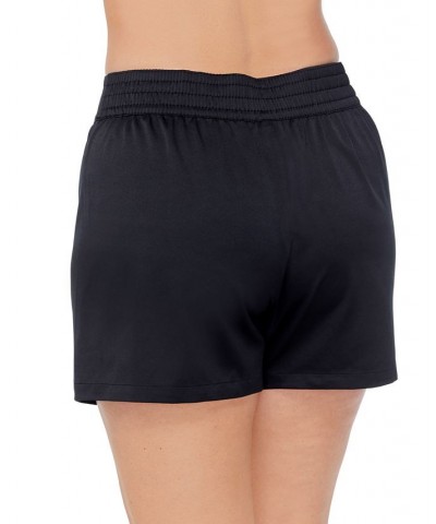 Plus Size Beach Board Shorts Black $26.95 Swimsuits