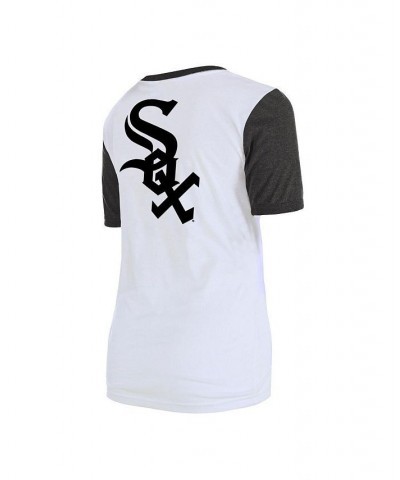 Women's White Chicago White Sox Colorblock T-shirt White $18.90 Tops