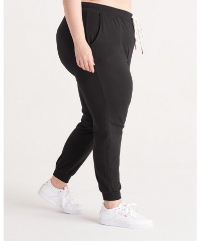 The Women's Everyday Jogger- Plus Size Vintage Black $34.92 Pants