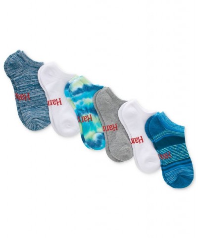 Women's 6-Pk. Originals Ultimate No-Show Socks Blue/White $12.00 Socks