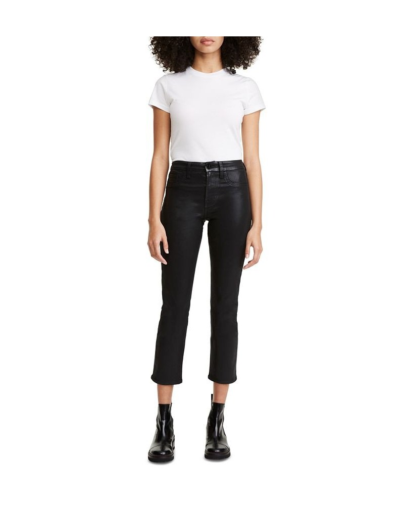 by 7 For All Mankind Coated Straight-Fit Ankle Jeans Black Coated $42.33 Jeans