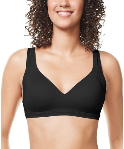 Warners No Side Effects Underarm and Back-Smoothing Comfort Wireless Lightly Lined T-Shirt Bra RA2231A Black $15.67 Bras