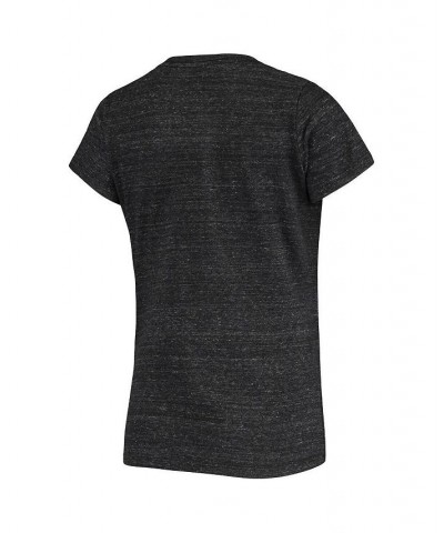 Women's 5th & Ocean by Heathered Black LAFC Tri-Blend V-Neck T-shirt Heathered Black $16.11 Tops