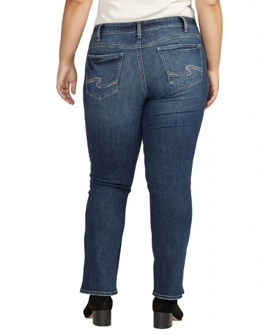 Plus Size Suki Mid Rise Slim Bootcut Jeans Indigo $32.38 Jeans