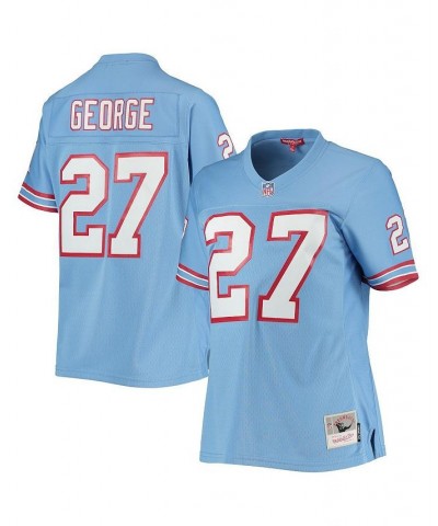 Women's Eddie George Light Blue Houston Oilers Legacy Replica Player Jersey Light Blue $44.95 Jersey