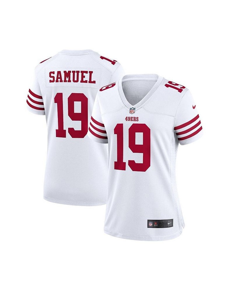 Women's Deebo Samuel White San Francisco 49ers Player Game Jersey White $70.00 Jersey