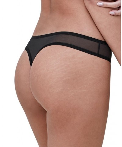 Women's Spellbound Thong Underwear 371212 Black $17.40 Panty