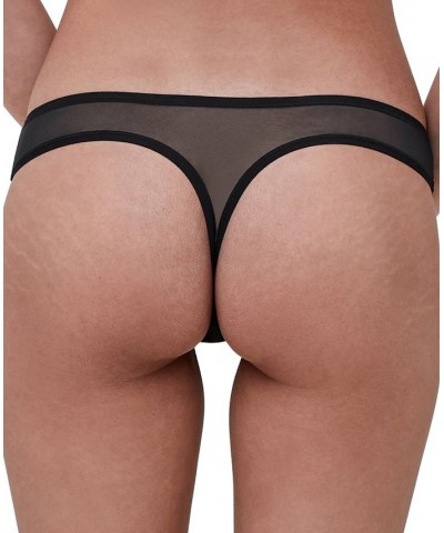 Women's Spellbound Thong Underwear 371212 Black $17.40 Panty