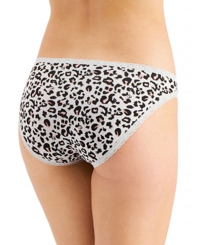 Women’s Lace Trim Bikini Underwear Leopard $8.63 Panty