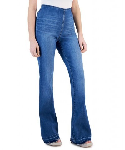 Petite Pull-On Released-Hem Jeans Medium Indigo $21.93 Jeans