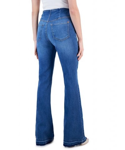 Petite Pull-On Released-Hem Jeans Medium Indigo $21.93 Jeans