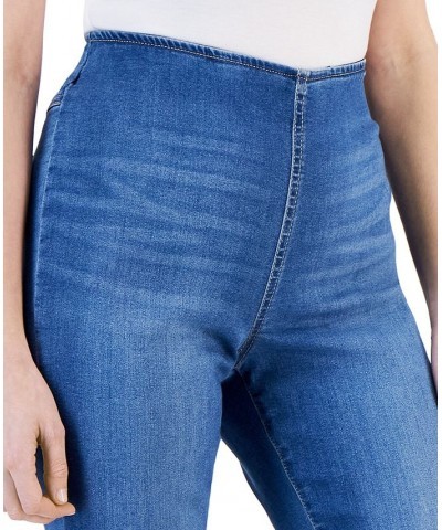 Petite Pull-On Released-Hem Jeans Medium Indigo $21.93 Jeans