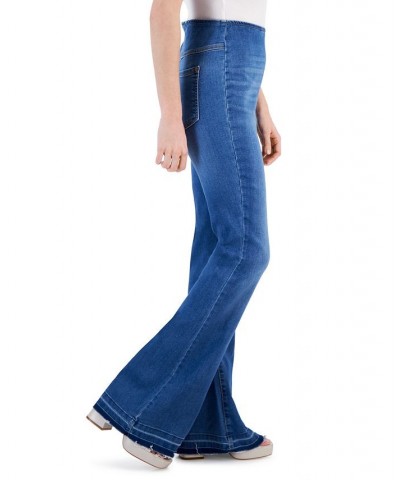 Petite Pull-On Released-Hem Jeans Medium Indigo $21.93 Jeans