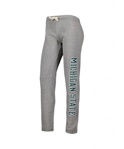 Women's Heather Gray Michigan State Spartans Victory Springs Tri-Blend Jogger Pants Heather Gray $36.75 Pants