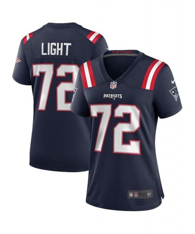 Women's Matt Light Navy New England Patriots Game Retired Player Jersey Navy $43.40 Jersey