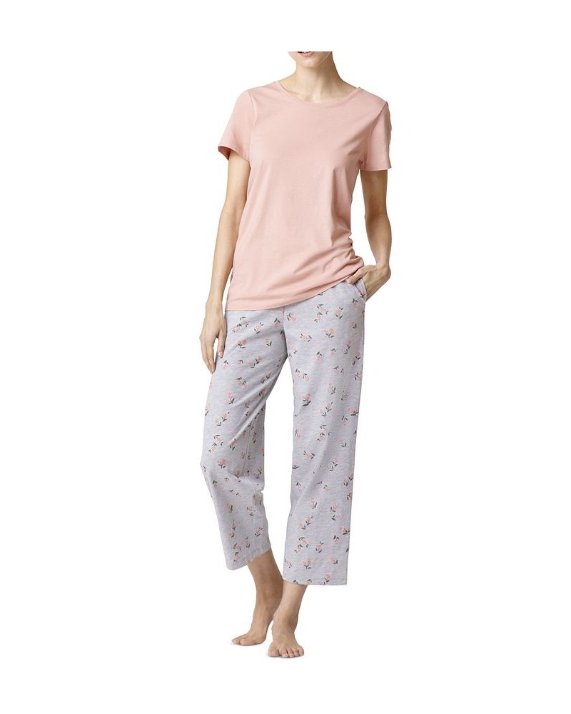 Women's Sleepwell Pajama skimmer set with Temperature Regulating Technology Purple $24.19 Sleepwear