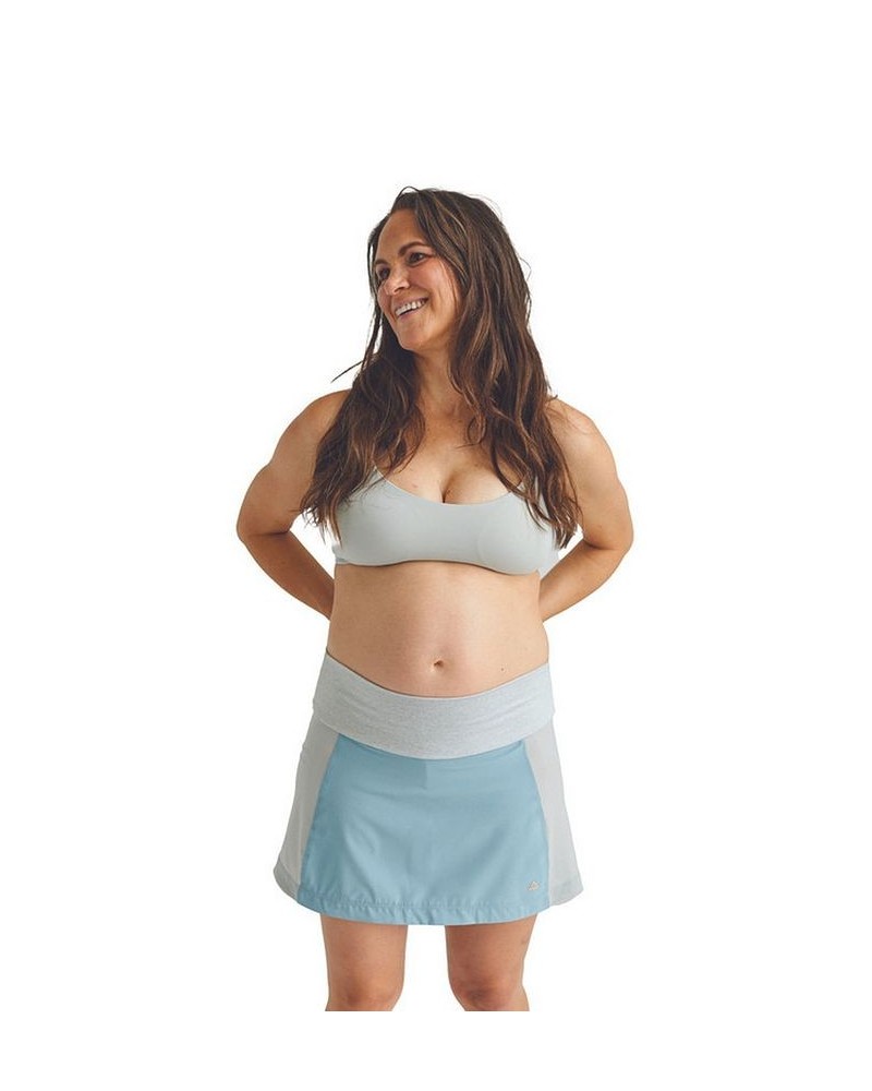 Birdie Maternity Skort Blue $44.88 Skirts