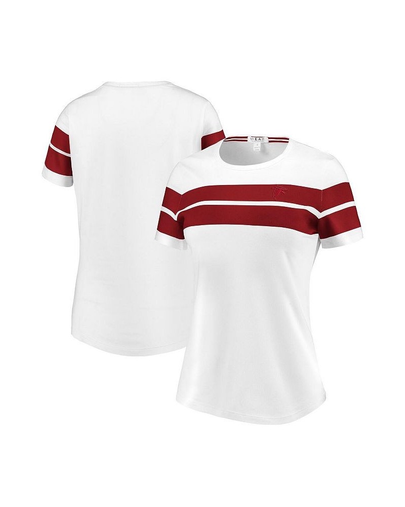 Women's White Atlanta Falcons T-shirt White $25.64 Tops