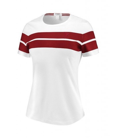 Women's White Atlanta Falcons T-shirt White $25.64 Tops