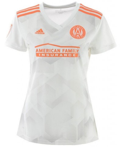 Women's Atlanta United FC Secondary Replica Jersey White/Orange $39.10 Tops