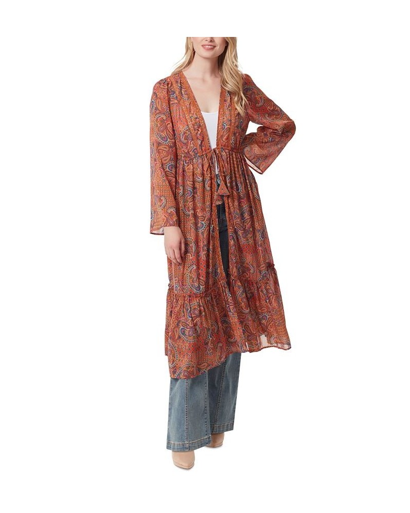 Women's Marilyn Lace-Trimmed Duster Winding Trail $28.48 Tops