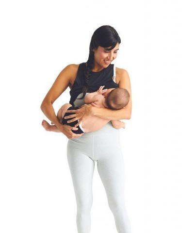 Devyn Maternity and Nursing Tank Black $35.70 Tops