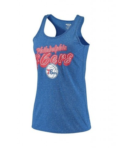 Women's Red Royal Philadelphia 76ers Racerback Tank Top and Pants Sleep Set Red, Royal $37.79 Pajama