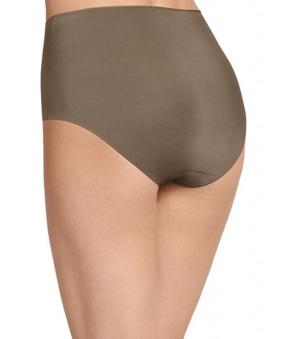 Womens' 3-Pk. No Panty Line Promise Tactel Brief Underwear 1877 Brown $12.60 Panty