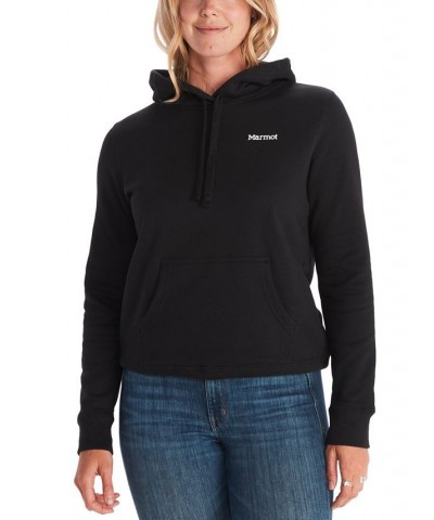 Women's Daisy Logo-Graphic Midweight Pullover Hoodie Black $23.65 Sweatshirts