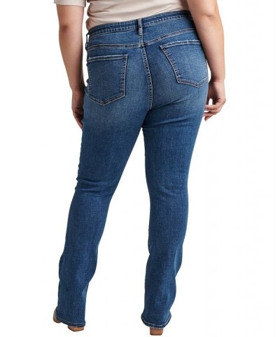 Plus Size Eloise Mid Rise Bootcut Jeans San Antonio Blue $23.44 Jeans