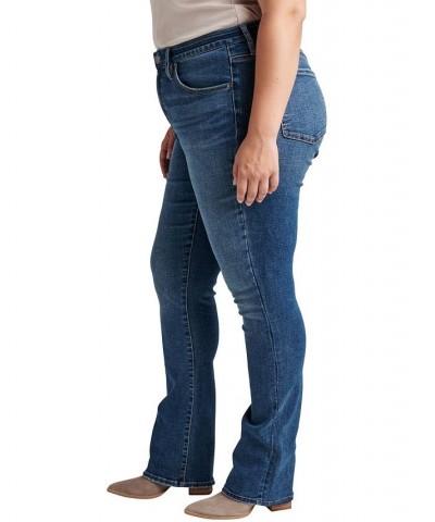 Plus Size Eloise Mid Rise Bootcut Jeans San Antonio Blue $23.44 Jeans