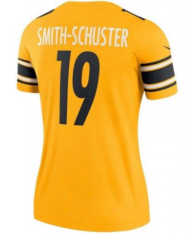 Women's Juju Smith-Schuster Gold-Tone Pittsburgh Steelers Inverted Legend Jersey Gold-Tone $40.00 Jersey